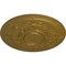 Ekena Millwork Darnay Ceiling Medallion (Fits Canopies up to 7 1/4"), Hand-Painted Gold, 29 1/4"OD x 2"P CM29DAGLS - alternate 3